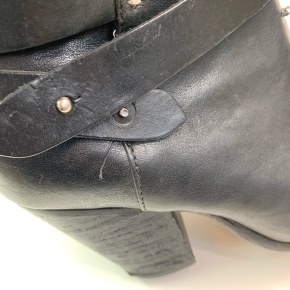 Rag & Bone Black Heeled Booties 39 - Picture 4 of 6